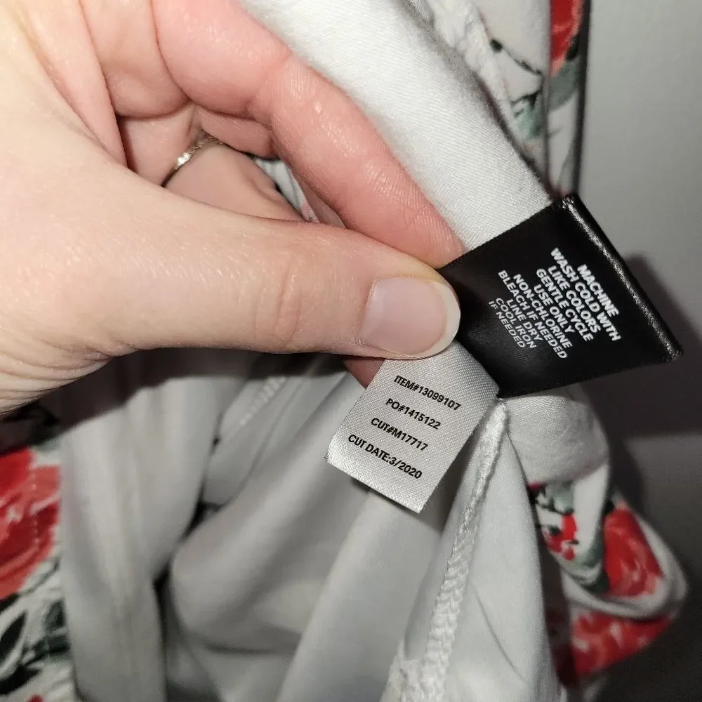 Torrid Midi Challis Floral Dress 0 0X - Picture 9 of 13